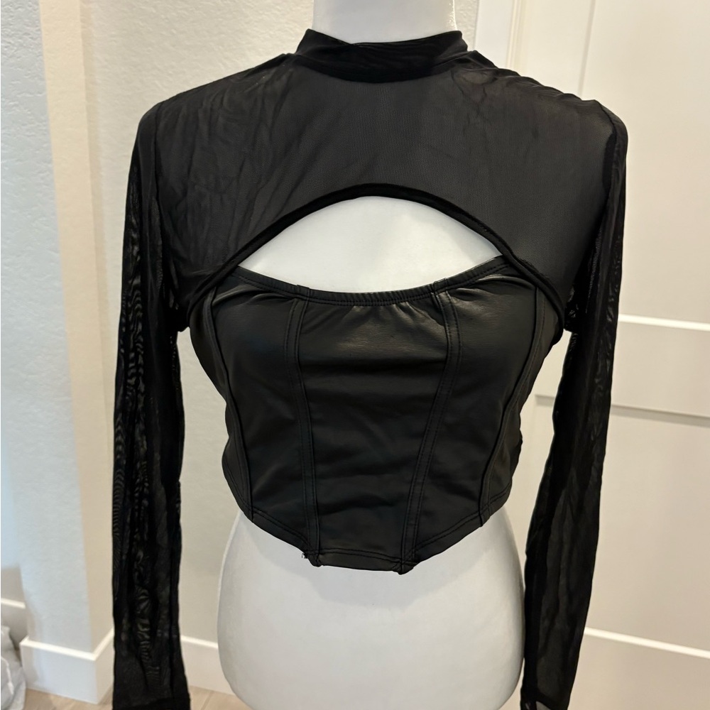 Chic Black Women's Top